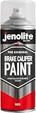 JENOLITE Brake Caliper Spray Paint | RED GLOSS | Brake and Caliper Restoration Spray Paint | Durable Finish, Heat and Petrol Resistant | 400ml