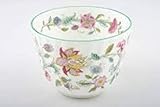 Minton English Bone China HADDON HALL GREEN Tea Open Sugar Bowl New