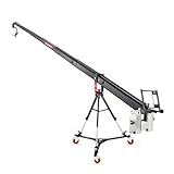 PROAIM Kite-22 Popular Package - 24.5ft Camera Jib Crane for Video Film Productions. Includes Senior Pan-Tilt Head, 150mm Bowl Tripod Stand & D-33 Film Dolly (KITE-22-POPULAR)