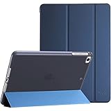 ProCase iPad mini Case for 7.9 inch iPad mini 5 2019 / Mini 4 3 2 1 (Old Model), Slim Soft TPU Back Cover Trifold Stand Folio Smart Case for iPad mini 5th Generation, iPad mini 4 3 2 1 -Navy