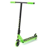 Osprey Stunt Scooter | Adult, Kids Premium Professional Kick, Y-Shaped and T-Shaped 360 Spin Scooter with HIC Integrated, Multiple Designs, Green
