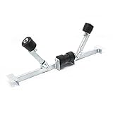 WilTec Boat trailer bottom support small max. 500kg 80cm (max. 1102lbs 31.4") infinitely adjustable angle