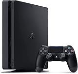 Sony Playstation 4 1TB Slim Edition Jet Black (Renewed)