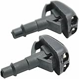 2 Pack Car Front Windshield Washer Wiper Water Jet Spray Nozzle for Mitsubishi Pajero Shogun V31 V33 V73 1991-2006 for Pajero Sport MK1 1996-2008 OEM:8265A083
