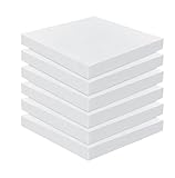 Crescent Textile Cut to Any Size Upholstery Firm Foam Sheet Premium Quality for All type Cushioning Bench, Stool, Window Seat Pads, Sofa, Dinning Chair Pads Replacement Pet Bed (18"x16"x3")