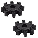 KANDUJIMU 2PCS Flexible Steering Coupling Steering Column Motor, Flexible Steering Coupler Compatible with Hyundai Sonata Elantra Santa Fe Azera Veloster Kia Soul Optima Forte, Replace 563152K000FFF