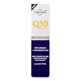 Lacura Q10 Renew Eye Cream + Hyaluronic Acid with Coenzyme Q10, Provitamin B5 and Niacinamide 20ml, Anti-Aging Moisturizing Treatment for Youthful and Radiant Eyes