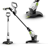 Gtech GT50 Grass Trimmer | Lightweight Cordless Strimmer | Powerful 9000 RPM | 120cm Reach | 18V Lithium Battery 30 Mins Runtime | 20 Blades