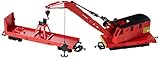 Hornby R6881 RailRoad Breakdown Crane Freight Car, Multi