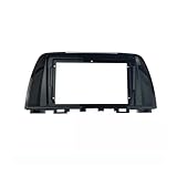 Radio Panel Fascia For Mazda 6 For Atenza 2014 2015 2016 9 Inch Car Frame Fascia Adapter Android Radio Dash Fitting Panel Kit(Only Frame)