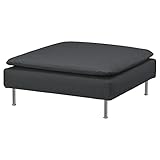IKEA SÖDERHAMN Footstool, Fridtuna Dark Grey