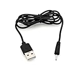 JZK USB charger cable for old Nokia, DC 2.0 x 0.6mm barrel jack plug charge wire Lead, 2mm small pin charging cord for Nokia phone 1208 2630 2760 5310 6111 6210 E65 E71 N70 N73 N80 N95