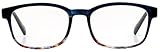 Foster Grant Berlin Misha Reading Glasses, Blue Tortoiseshell, +2.50 Magnification UK
