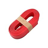 Car Front Bumper Lip Spoiler Splitter for BMW 3 Series E30 1982-1990,Anti-Collision Front Bumper Splitter Lip Diffuser Body Kit Spoiler Guard,A-Red