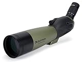 Celestron 52250 Ultima 20-60x80mm Angled Refractor Spotting Scope Telescope with Multi-Coated Optics, Waterproof Rubber Tubing and Soft Carry Case, Green
