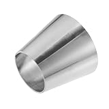 X AUTOHAUX Car Mandrel Exhaust Bend Elbow Pipe Concentric Reducer 2" to 3" OD