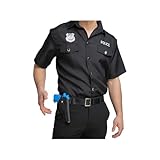 Wicked Costumes Belt with attached Holster and Gun for FBI, SWAT, Army, Police Fancy Dress Accessory
