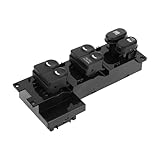 X AUTOHAUX Front Right Driver Side Power Window Switch Window Control Switch No.935702L910 for Hyundai I30 2007-2012 Black