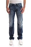Diesel Men's Larkee L.32 Pantaloni Straight Jeans, Blue (Medium Blue 008Xr),W33/L32