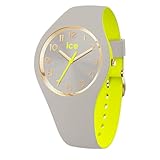 Ice-Watch - ICE duo chic Grey lime - Women's wristwatch with silicon strap - 023279 (Small)