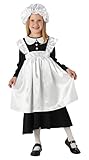 Rubies Official Victorian Maid Girls Costume, Kids Fancy Dress, Book Week Costume Halloween, Size Age 7-8