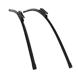 XYZ Parts Front Exact Fit Aero Windscreen Wiper Blades Pair Set Compatible with Renault Scenic Mk3 2011-2017 30" 76 cm 26" 65 cm Replacements