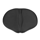 Comfort Cycle Seat Saddle Cushion, PU Leather, Shock Absorbing, Water Resistant for Road and Mountain Bikes - Ergonomic Design, Anti Slip, Durable Construction for Men and Women