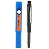 Nikou Adjustable Reamer, 6 Flute 64mm Length 9SiCr Hand Reamer 21-23mm Adjustment Range Milling Cutter Tool for Metal