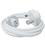 Rhinenet Power Cable UK Plug Cord Compatible for Apple iMac 17" 20" 21.5" 24" 27" G5 A1224 A1225 A1311 A1312 A1418 A1419 Replacement Part GENUINE 6ft Power Supply Wire Line 2012 Late-2019