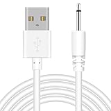 Bicmice 2.7Ft USB DC Charging Cable 2.5mm DC Charger Cord Fast Charging Replacement Cable