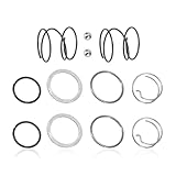 N078434 N089668 Spring Kits with Steel Ball,2 Set Holder Chuck Impact Driver Bit Repair Kit for DeWalt DCF885 DCF886 DCF887 DCF840 DCF850,Bit Holder Replacement Spring and Ball Bearing for Dewalt