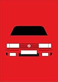 Retro Motor Company MG Maestro Turbo Greeting Card