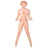 GINGER JOHN Inflatable Blow Up Doll Hen Parties Photo Booth Prop 150cm Hunk Hen Do Wedding Fun Bridal Party Accessory