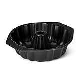 Amazon Basics Nonstick Bundt Pan, Dishwasher and Oven-Safe, 25.4 cm