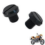 generic 2PCS motorcycle mirror plugs Compatible with Triumph Speed Triple T509,Motorcycle rearview mirror plug blind plug tuning accessories(black)
