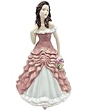 Royal Doulton November Chrysanthemum HN5510 Flower of the Month Petite Figurine