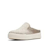 Clarks Women's Audreigh Cove Clog, Stone Textile, 7