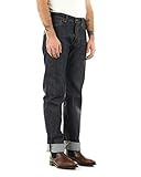 Edwin Nashville Pant Red Listed Selvage Loose Mens Jeans - Blue Unwashed