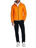 Suns Bape Light Men's Down Jacket - Orange Model GBS41003U Synthetic, Orange, L