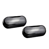 Eshgtuo Sequential Flashing Light For VW Polo 9N 6N 6N2 1994-2005 14805294 7E0949117 Led Dynamic Side Marker Turn Signal Light Indicator Blinker Side Mirror Turn Lights(NO Dynamic Smoked)