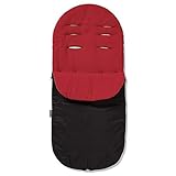 For Your Little One Footmuff/Cosy Toes Compatible with Babystyle Oyster 2 - Red