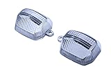 aVDB-moto Pair of Front Turn Signals lenses compatible with YAMAHA FZR 600 RJ02 1998-01, YZF 600 THUNDERCAT 1996-02, YZF R6 YZF-R6 RJ03 2001-02, TRX 850 1996-98, YZF 750 1995-96 (Clear)