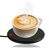 talNite USB Mug Warmer - Electric Heat Plate for Coffee Cups, Tea, and Smart Mugs - Desk Coffee Warmer with USB Heating Technology - Portable Drink Warmer Coaster for Home, Office, Travel