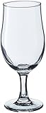 Pasabahce 440121 Draft Beer Goblet/Glass, 38 cl, Set of 6 Glasses