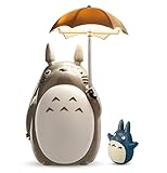 Awaiymi Totoro Umbrella LED Night Light Kid's Character Lamp USB Charge (White Belly) Bonus Totoro Tumbler