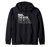 Paul Design: The Man Myth Legend Zip Hoodie