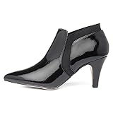 Lotus Women's Kristina Uniform Dress Shoe, Black Patent, 7 UK