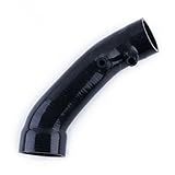 LUXERAD Silicone Induction Intake Pipe Air Hose Kit For Honda Civic Type R FN2 (Black)
