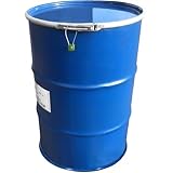 205 LITRE/45 GALLON SHIPPING STEEL DRUM/BARREL/WITH TOP CLASP AND LOCK