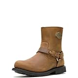 Harley-Davidson Men's Scout Motorcylce Harness Boot, Brown (Brown), 8 UK (42 EU)